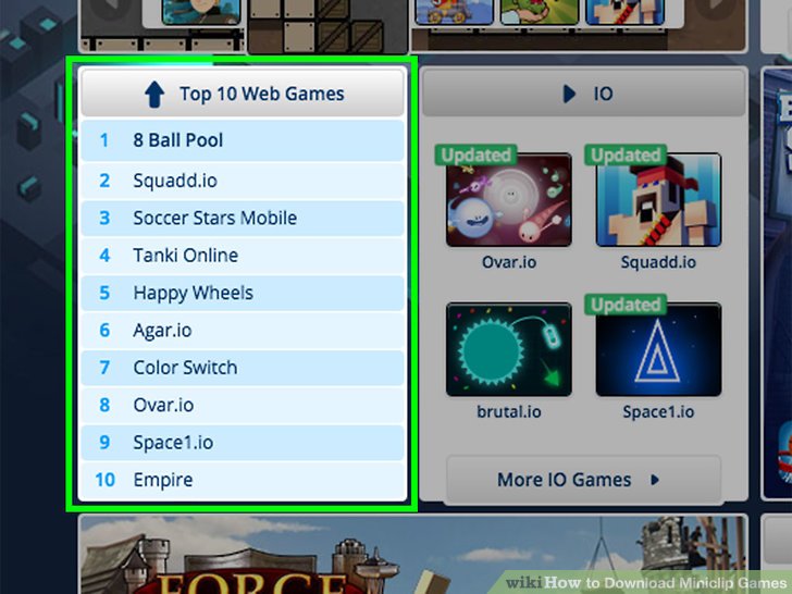 Free download miniclip games for pc